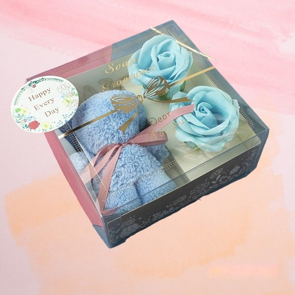 Rankšluostis ir muilo rožytės