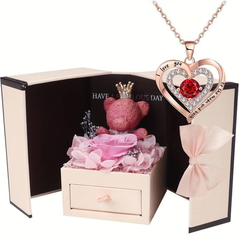 Kaklo pakabukas su dėžute