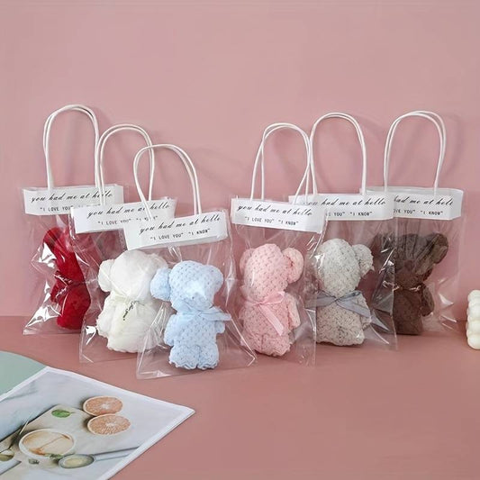 Rankšluostis meškiukas