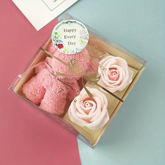 Rankšluostis ir muilo rožytės